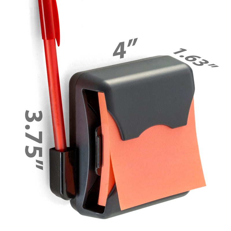 Officemate Magnetic Pop-Up Note Dispenser, 3 x 3 Notes (25908) - Image 3